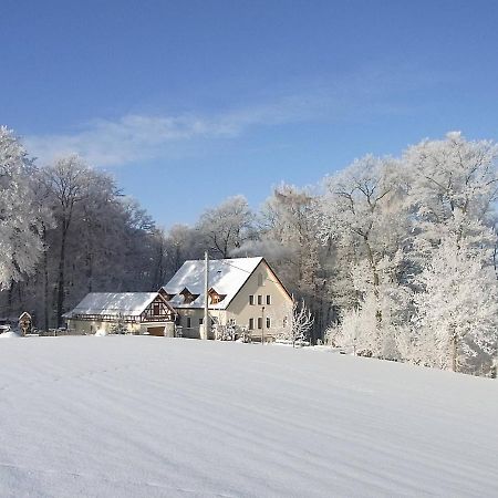 Ferienhof "Alte Foersterei" Knau ภายนอก รูปภาพ